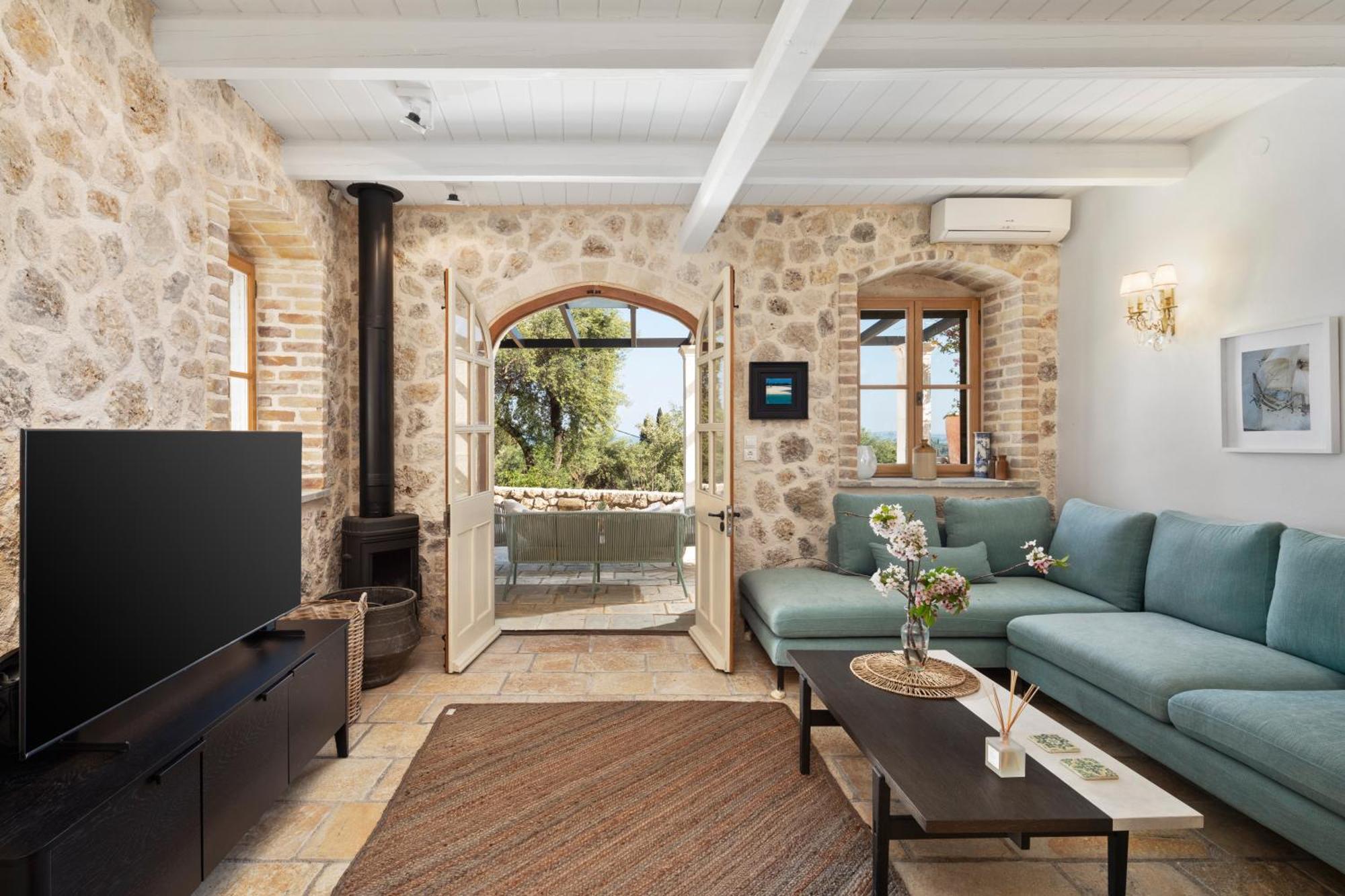 Corfu Olivestone Village With Swimming Pool Агиос-Маркос Экстерьер фото